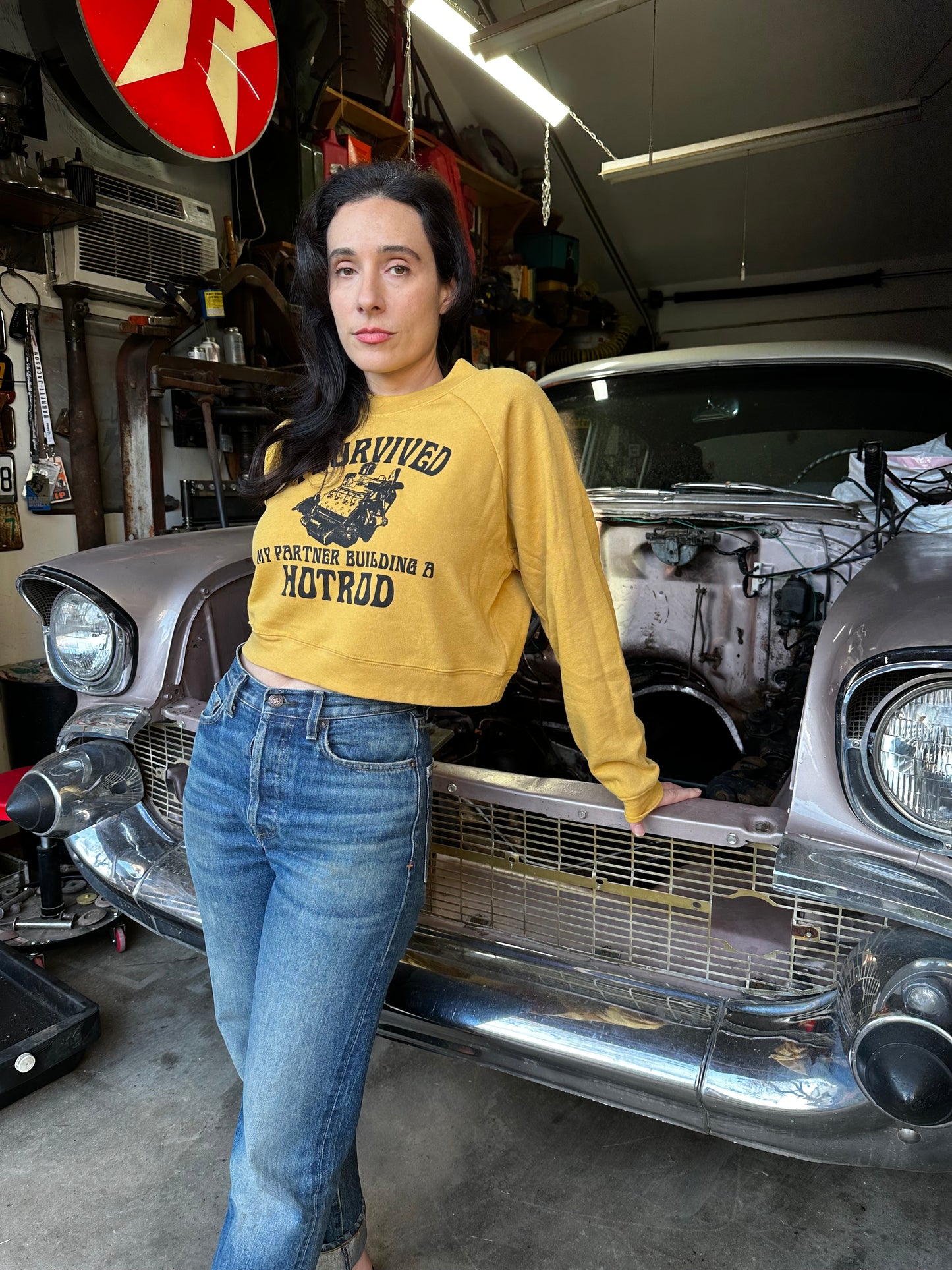 Woman’s Cropped Sweatshirt