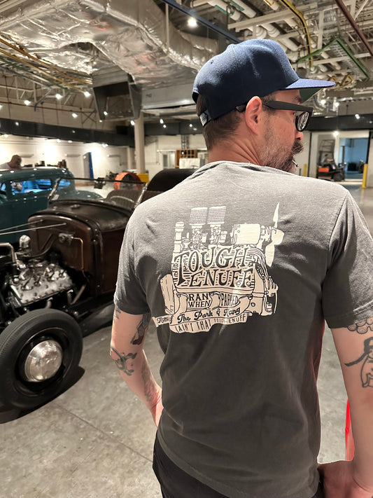 Original Flathead Pocket Tee Washed Black