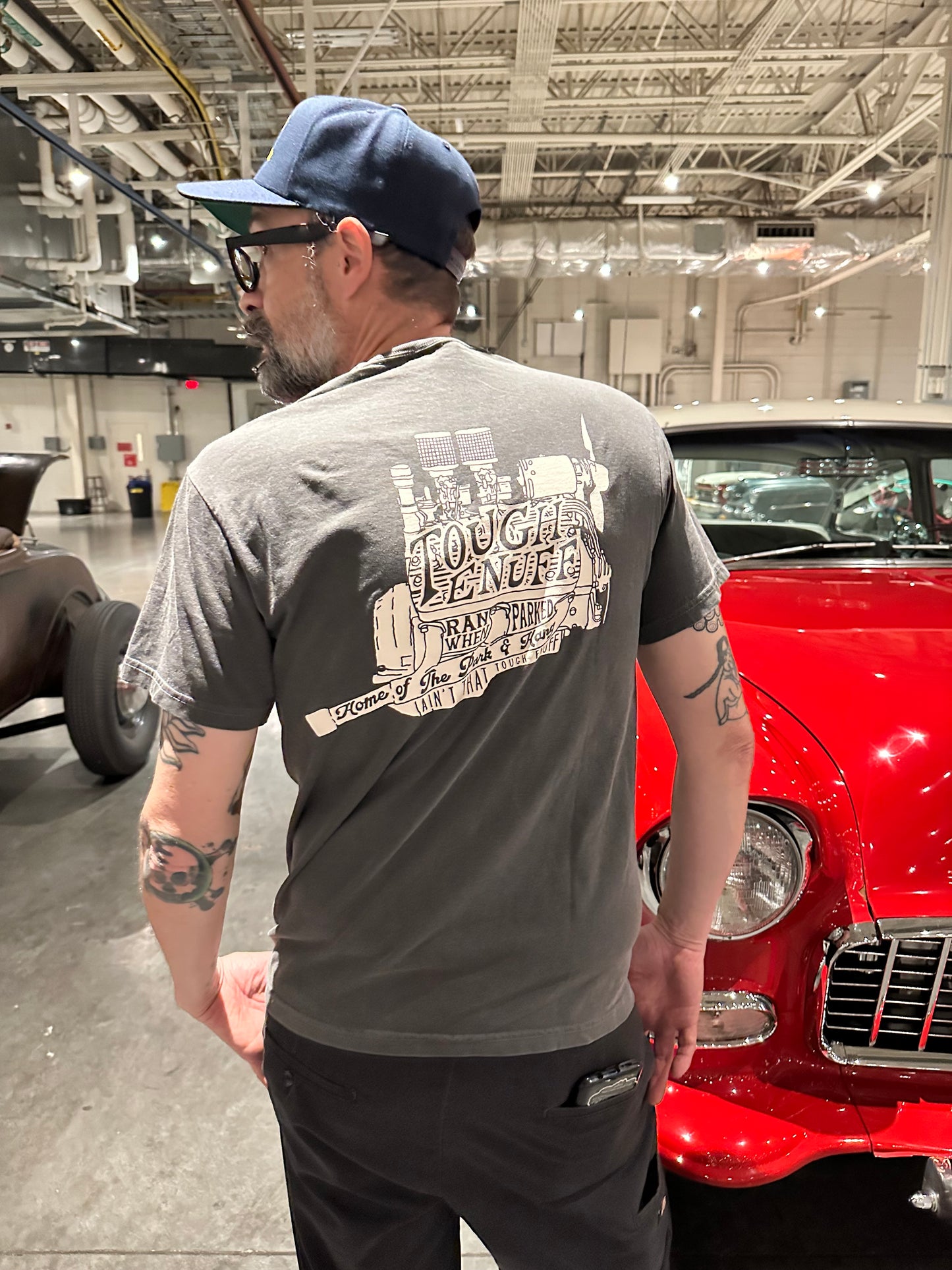 Original Flathead Pocket Tee Washed Black