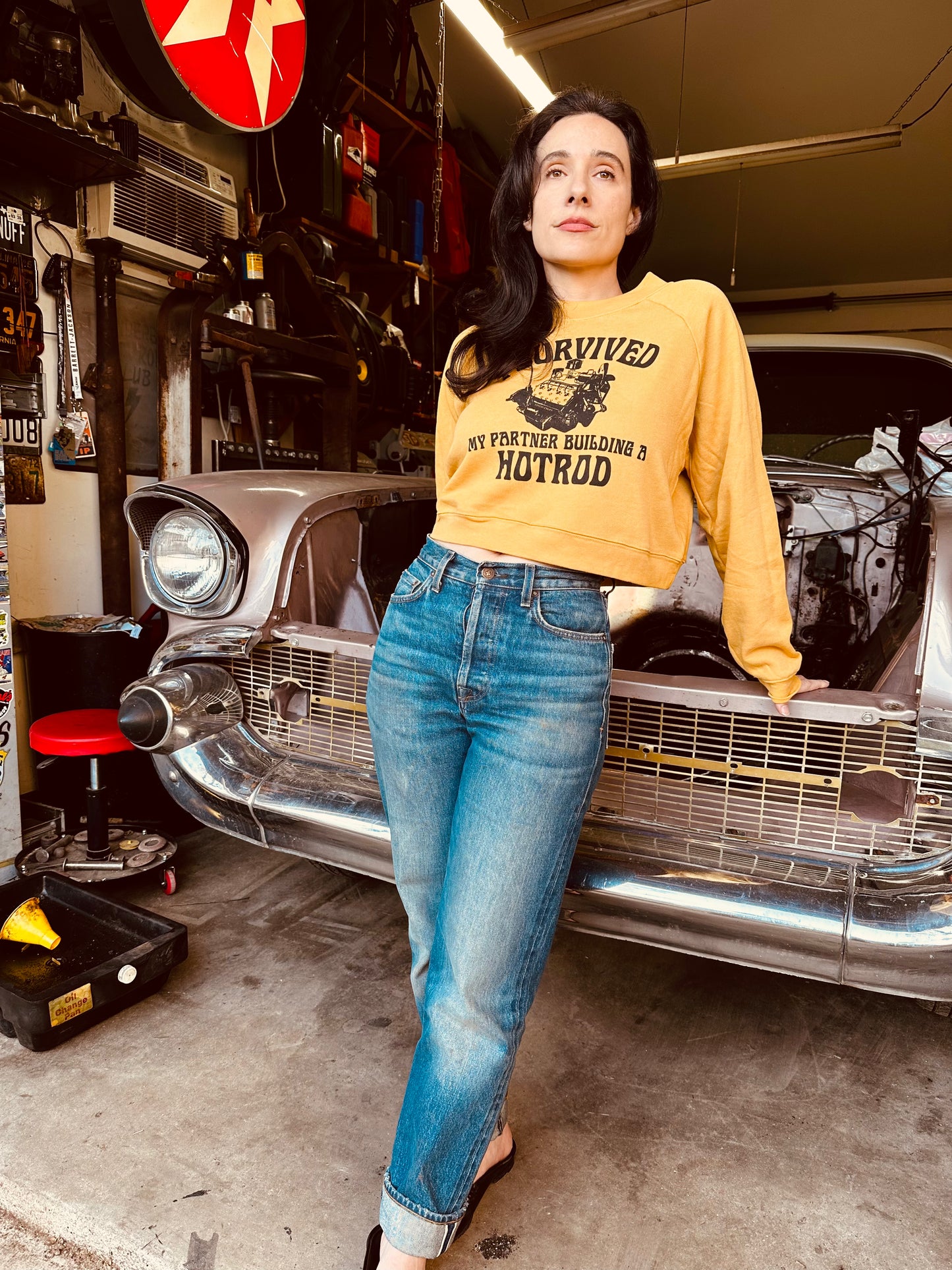 Woman’s Cropped Sweatshirt